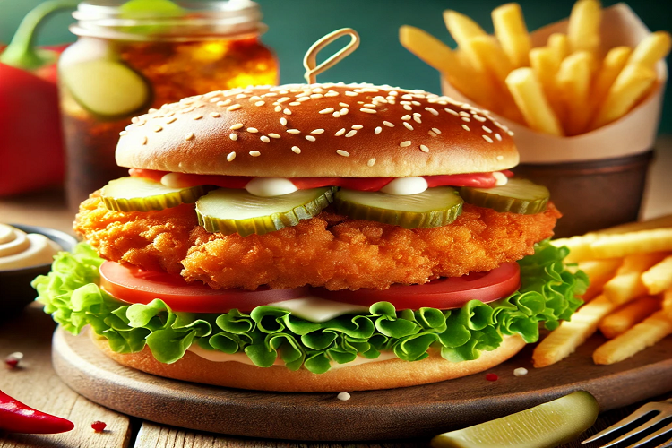 Tavuk Burger Siparişi