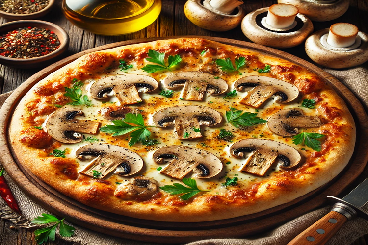 Mantarlı Pizza Siparişi